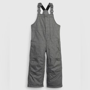GAP Toddler ColdControl Max Snowbib, Light Heather Grey - Size 2
